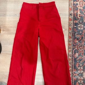 Madewell Emmett Wide-Leg Crop Pants